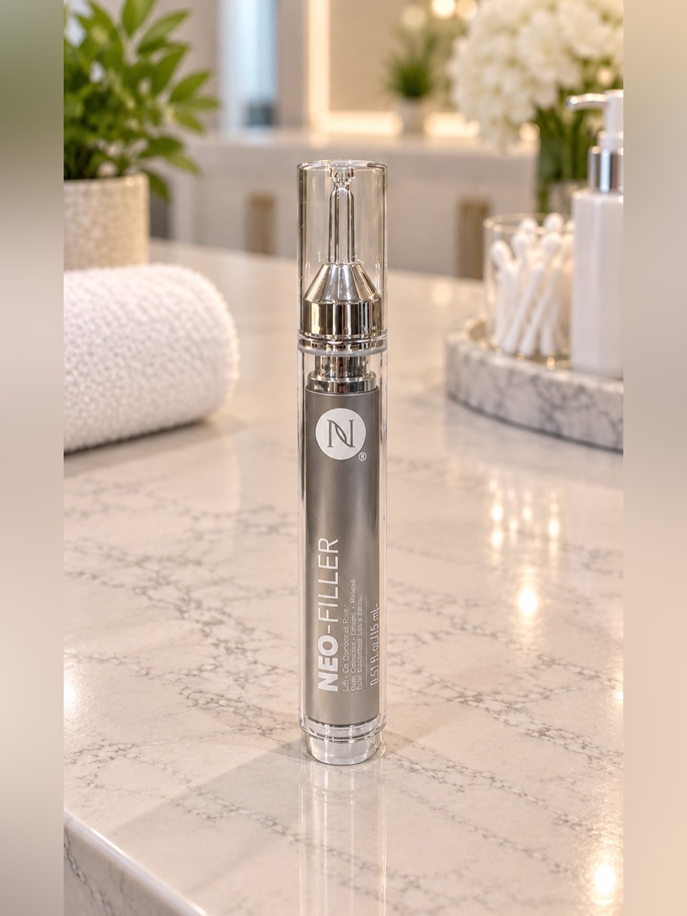 NEORA NEO-FILLER Lift +Fill Corrective Elixir Anti-Aging Wrinkle Serum15 ml/.5oz